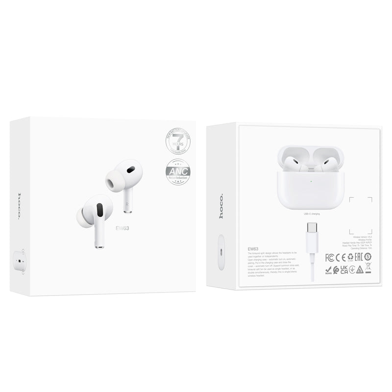 E63 Diamond Bluetooth Headset ‚ Sleek Design, Noise-Cancelling, Long Battery Life Hoco
