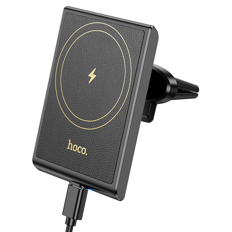 HW19 Magnetic Wireless Car Charger ‚ 15W Fast Charging Air Vent Mount HOCO