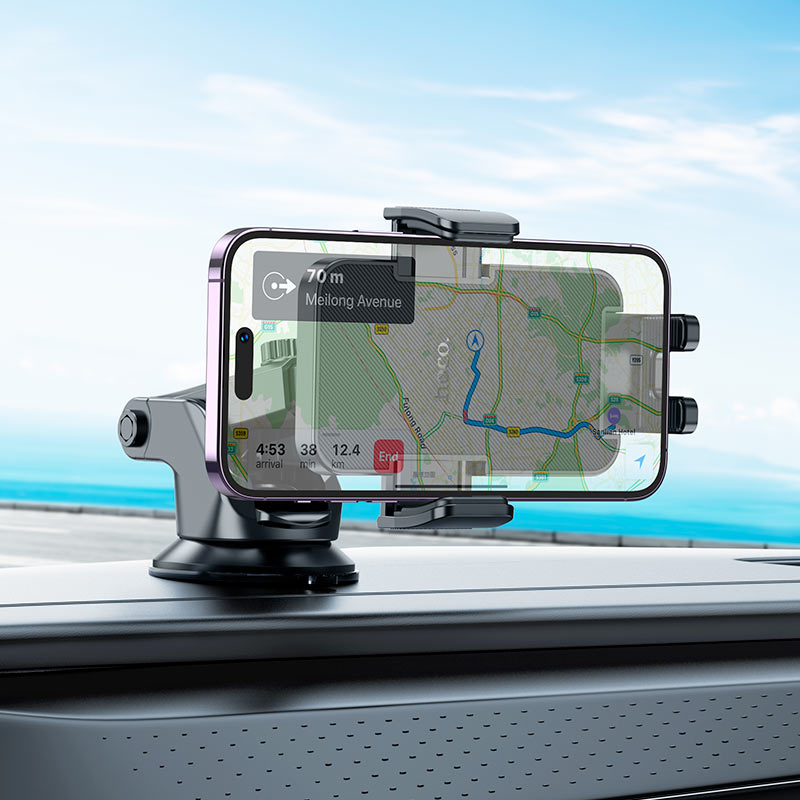 H37 Magnetic Mount WindShield Phone Holder Black Hoco