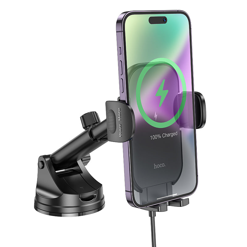 HW5 Journey wireless fast charging car holder(Dashboard console) HOCO