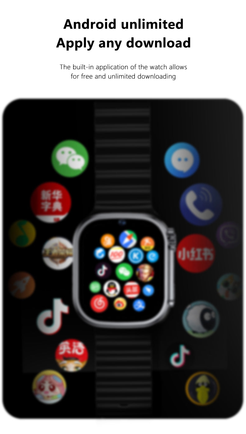 GT8 Andowl Smart Watch (Black) – 1.28" Full Touch Display, Bluetooth Calling, Heart Rate Monitor, IP67 Waterproof