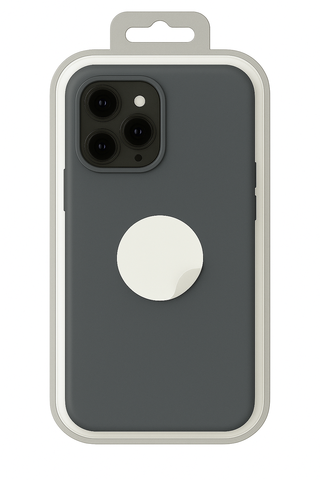 GREY Silicone Case for Apple iPhone 16 Pro Max