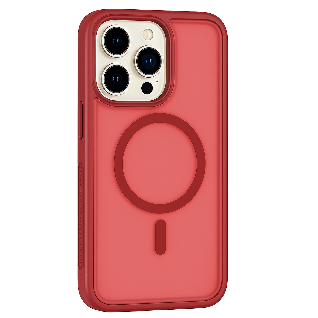 CRIMSON Magsafe Frosted Armor Case for IPHONE 16 PRO