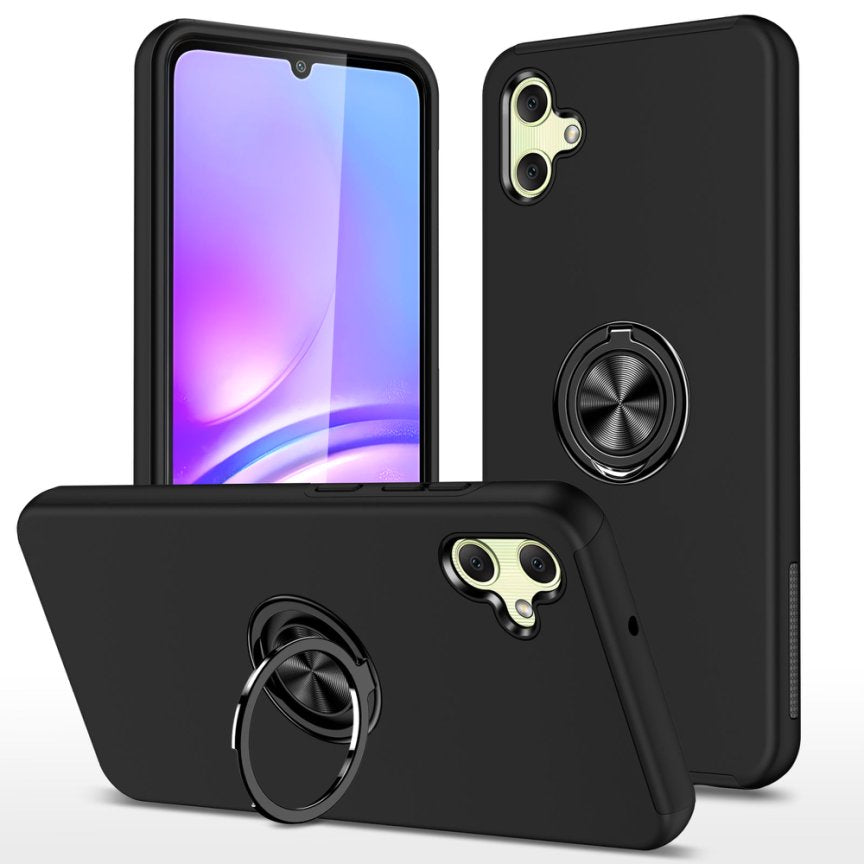 BLACK Invisible Ring Case for SAMSUNG A05