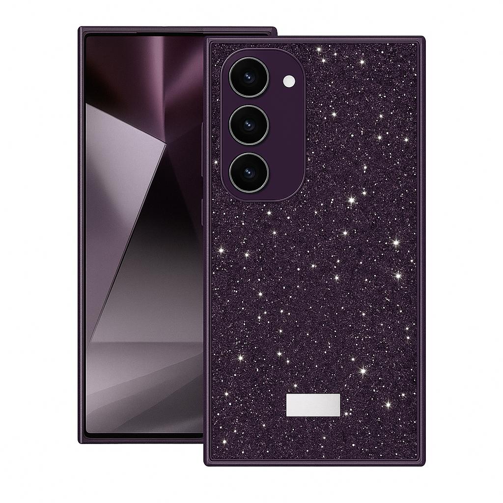 Deep Purple Luxury Rhinestone Case for Samsung Galaxy S25 Ultra