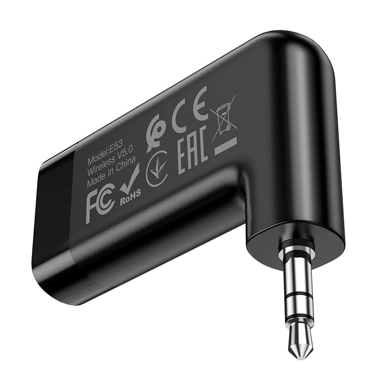 E53 Dawn Sound Bluetooth AUX Receiver ‚ Wireless Audio Adapter for Car & Home Hoco