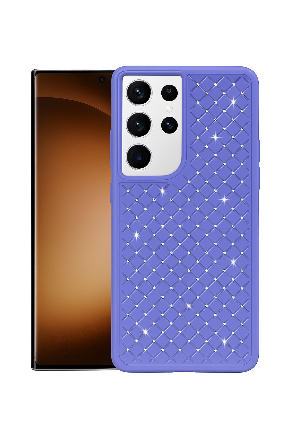 Lavender Shining Star Skin-Friendly Case For Samsung Galaxy S24