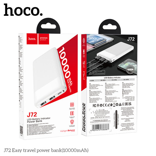 J72 Easy travel power bank(10000mAh) HOCO