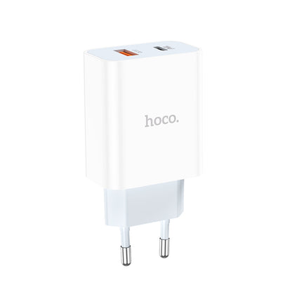 C97 Dual-Port 20W PD + QC3.0 Fast Charger with USB-C to USB-C Cable Set‚ HOCO.