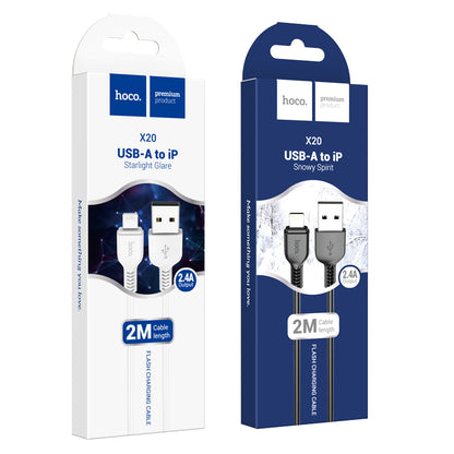 X20 USB to Lightning Cable ‚ 2m, Fast Charging, Durable Design Hoco
