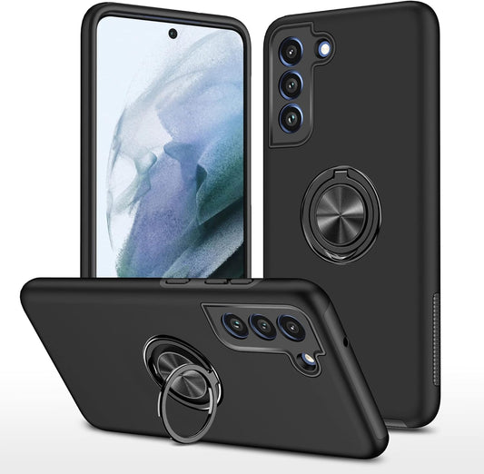 Black Invisible Ring Case for Samsung A06
