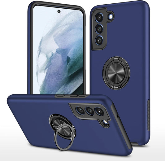 Navy Invisible Ring Case for Samsung A06