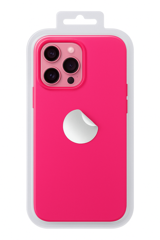 Hot Pink  Silicone Case for Apple iPhone 14 Pro