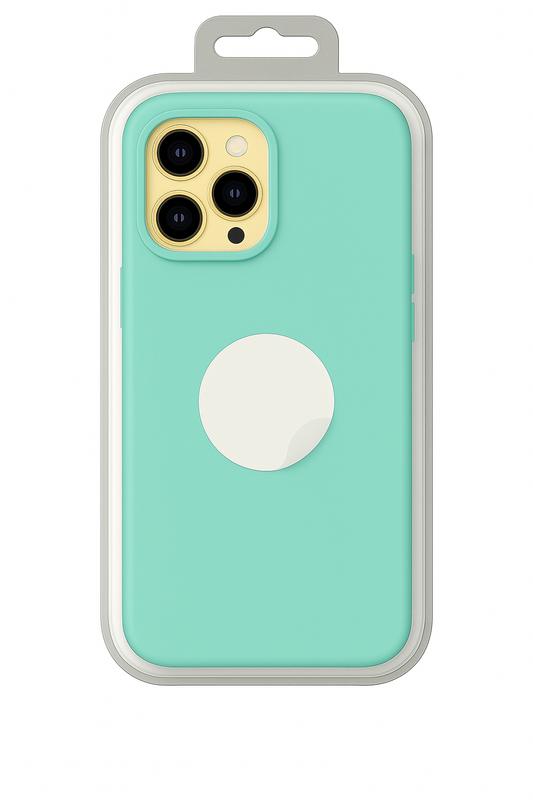 Aqua Green Silicone Case for Apple iPhone XR