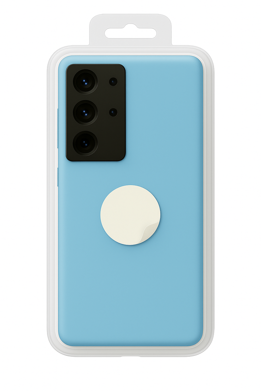 Sky Blue Silicone Case for Samsung S24 FE