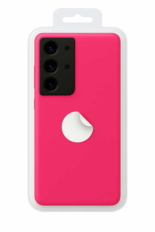 Hot Pink  Silicone Case for Samsung S24 FE
