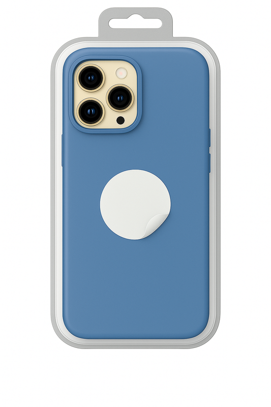 Blue Silicone Case for Apple iPhone 14 Pro