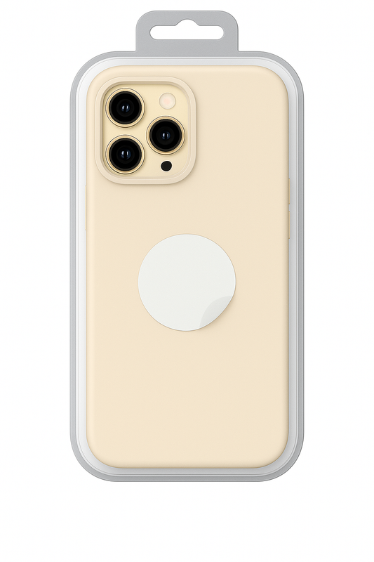 Light Beige Silicone Case for Apple iPhone XR