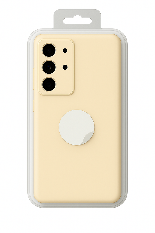 Light Beige Silicone Case for Samsung A15