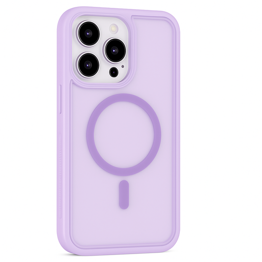 PURPLE Magsafe Frosted Armor Case for IPHONE 14