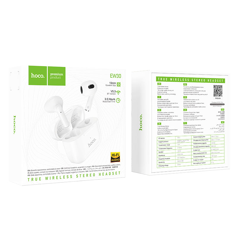 W30 Bluetooth 5.0 Wireless Headphones with TF Card Support, AUX Input, and Foldable Design¬†‚ÄãHOCO