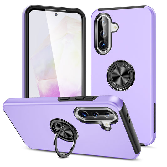 Light Purple Invisible Ring Case for Samsung A26