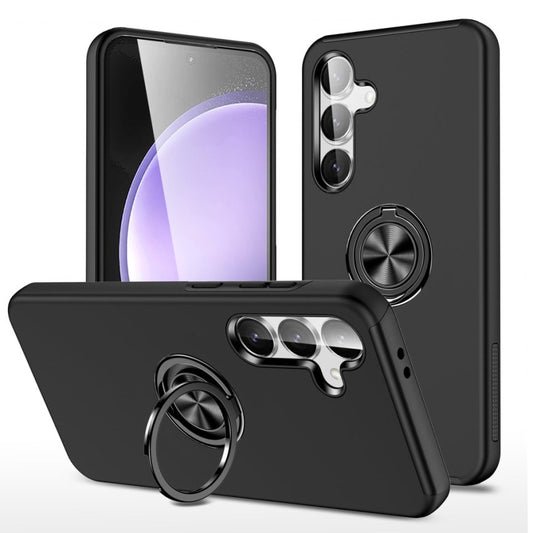 BLACK Invisible Ring Case for SAMSUNG S23FE