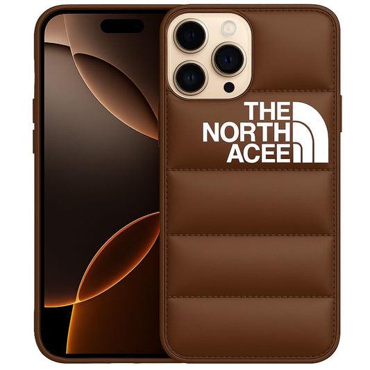 Brown NF Puffer Case for Apple iPhone 11 PRO MAX