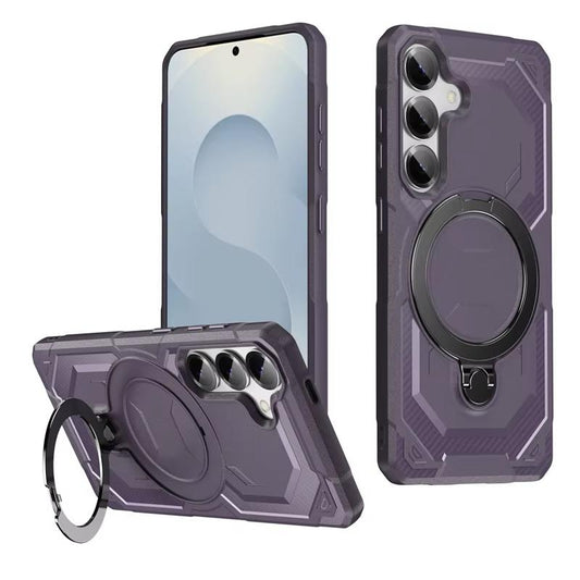Deep Purple ABS Anti-shock Armor Case for Samsung Galaxy A36