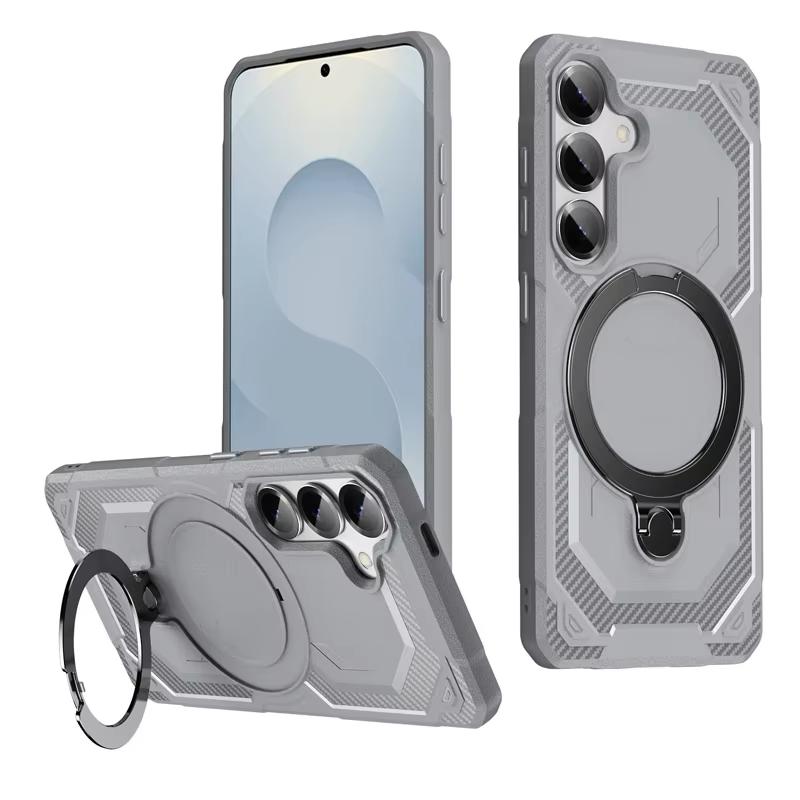 Grey ABS Anti-shock Armor Case for Samsung Galaxy A56
