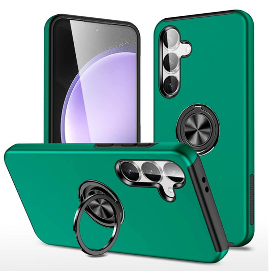 GREEN Invisible Ring Case for SAMSUNG S23FE