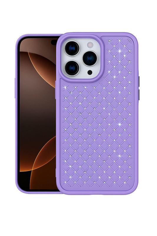 Lavender Shining Star Skin-Friendly Case For Apple Iphone 15