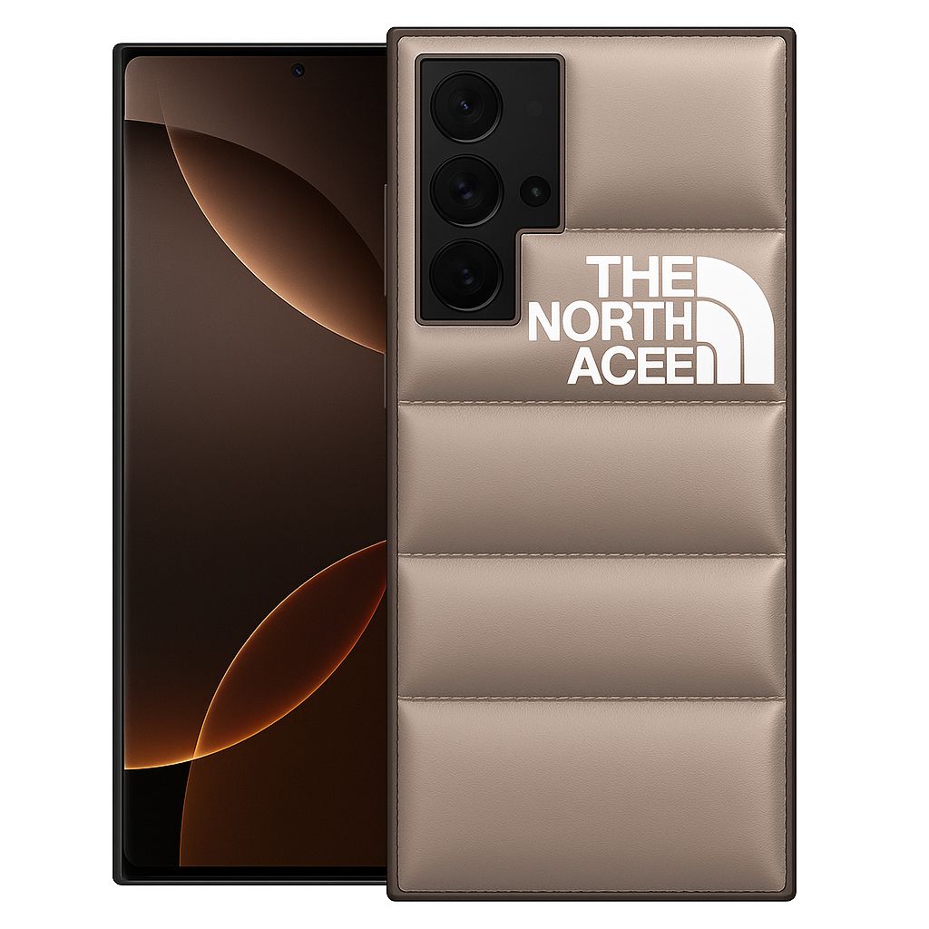 Grey Metallic NF Puffer Case for Samsung Pixel 9 Pro/XL