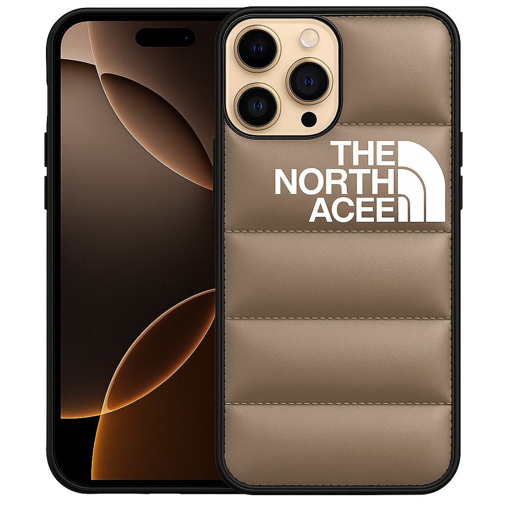 Grey Metallic NF Puffer Case for Apple iPhone 12 PRO
