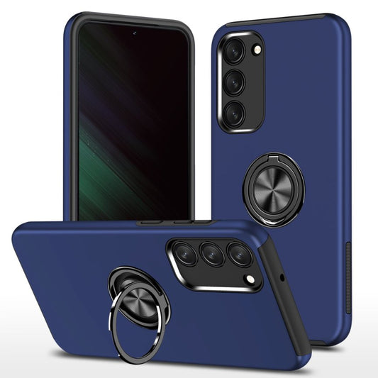 NAVY BLUE Invisible Ring Case for SAMSUNG S22
