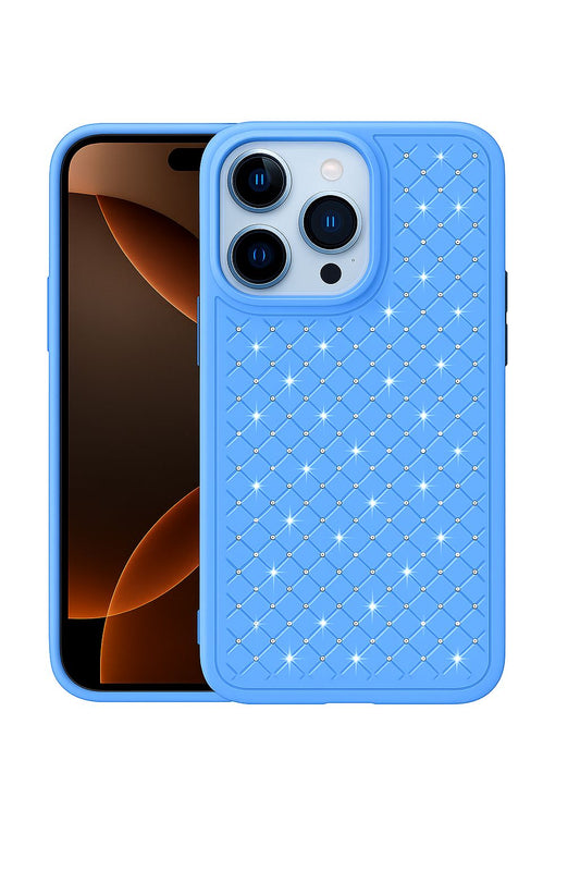 Far Peak Blue Shining Star Skin-Friendly Case For Apple Iphone 13 Pro Max