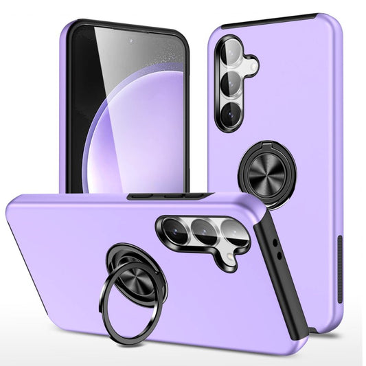 PURPLE Invisible Ring Case for SAMSUNG S23FE