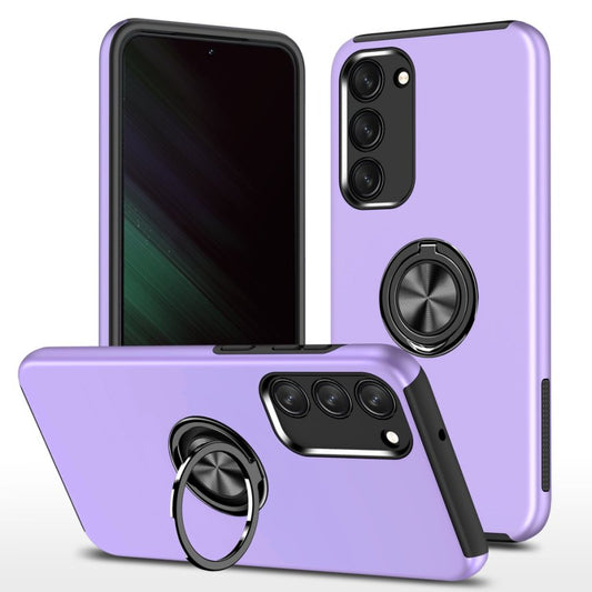PURPLE Invisible Ring Case for SAMSUNG S22