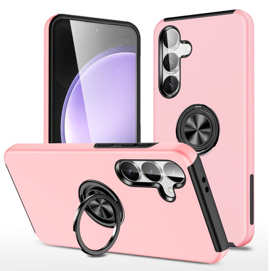 ROSE GOLD Invisible Ring Case for SAMSUNG S23FE