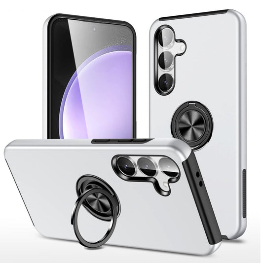 SILVER Invisible Ring Case for SAMSUNG S21 FE